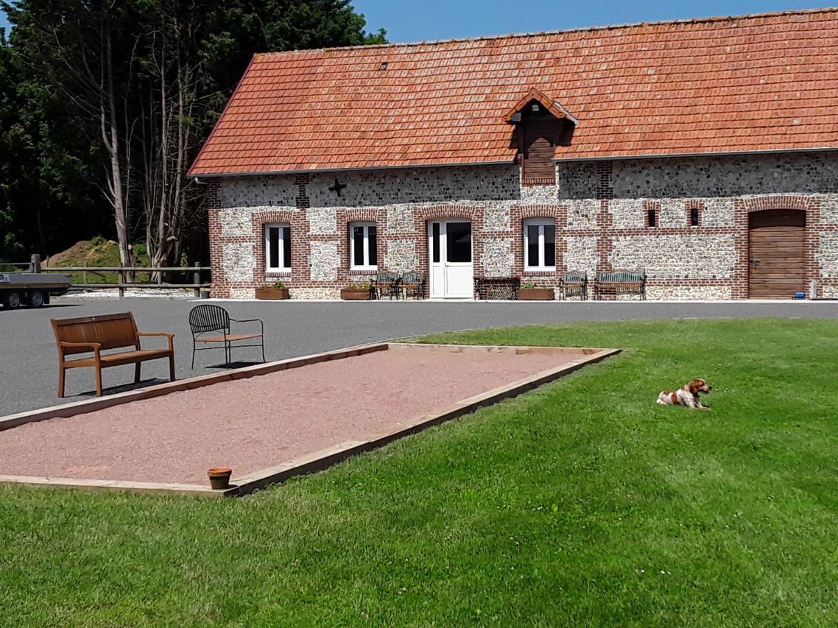 La Grange Aux Hortensias Thiergeville ภายนอก รูปภาพ