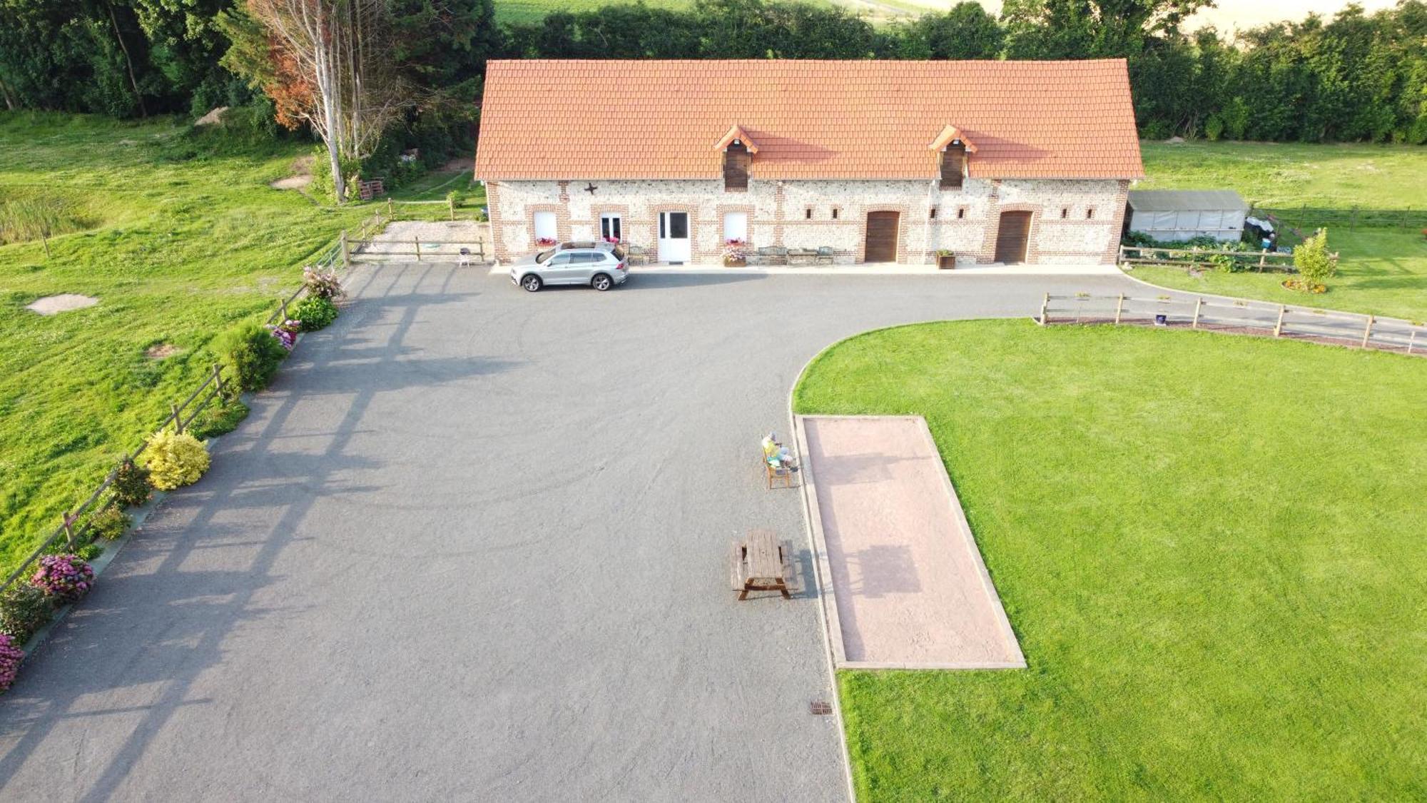 La Grange Aux Hortensias Thiergeville ภายนอก รูปภาพ